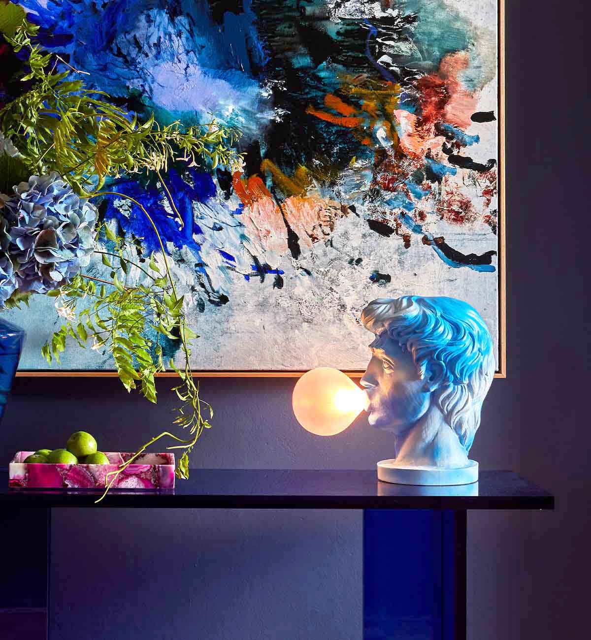 Wild Side Console In Cobalt - Image 8