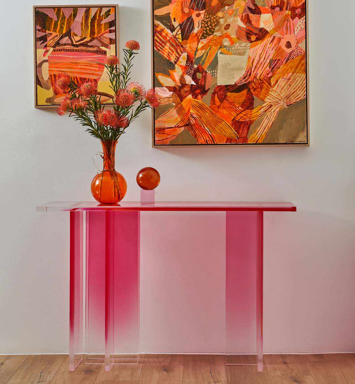 Wild Side Console In Fuchsia - Image 10