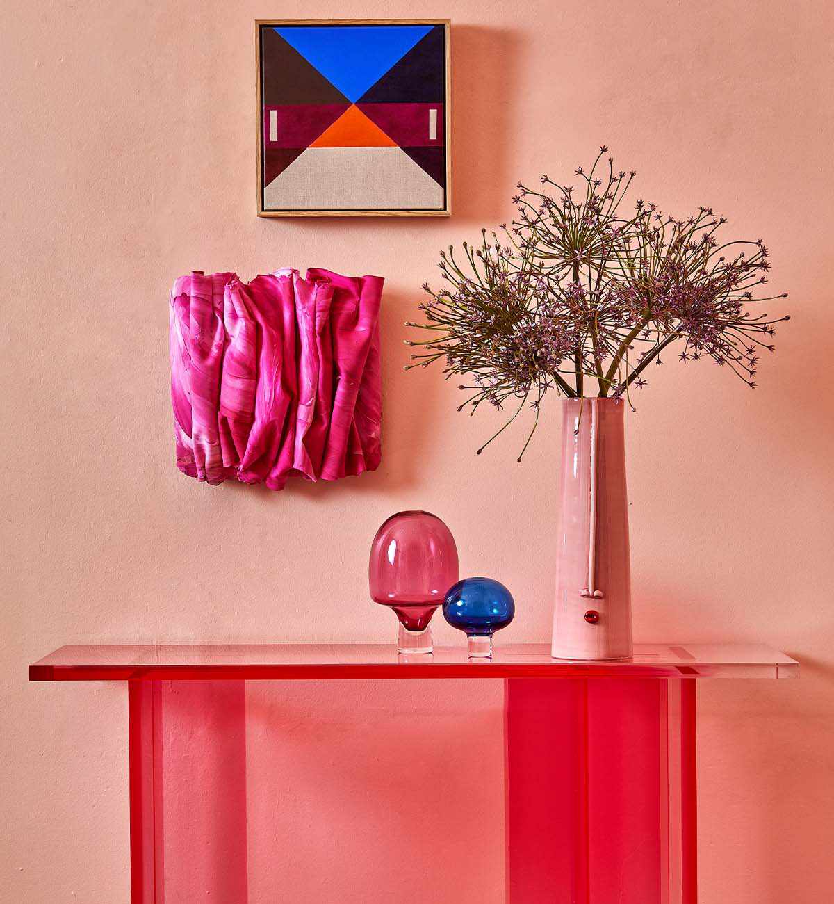 Wild Side Console In Fuchsia - Image 12
