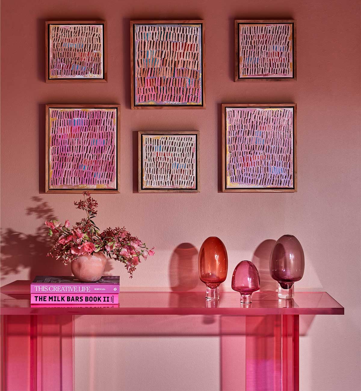 Wild Side Console In Fuchsia - Image 3
