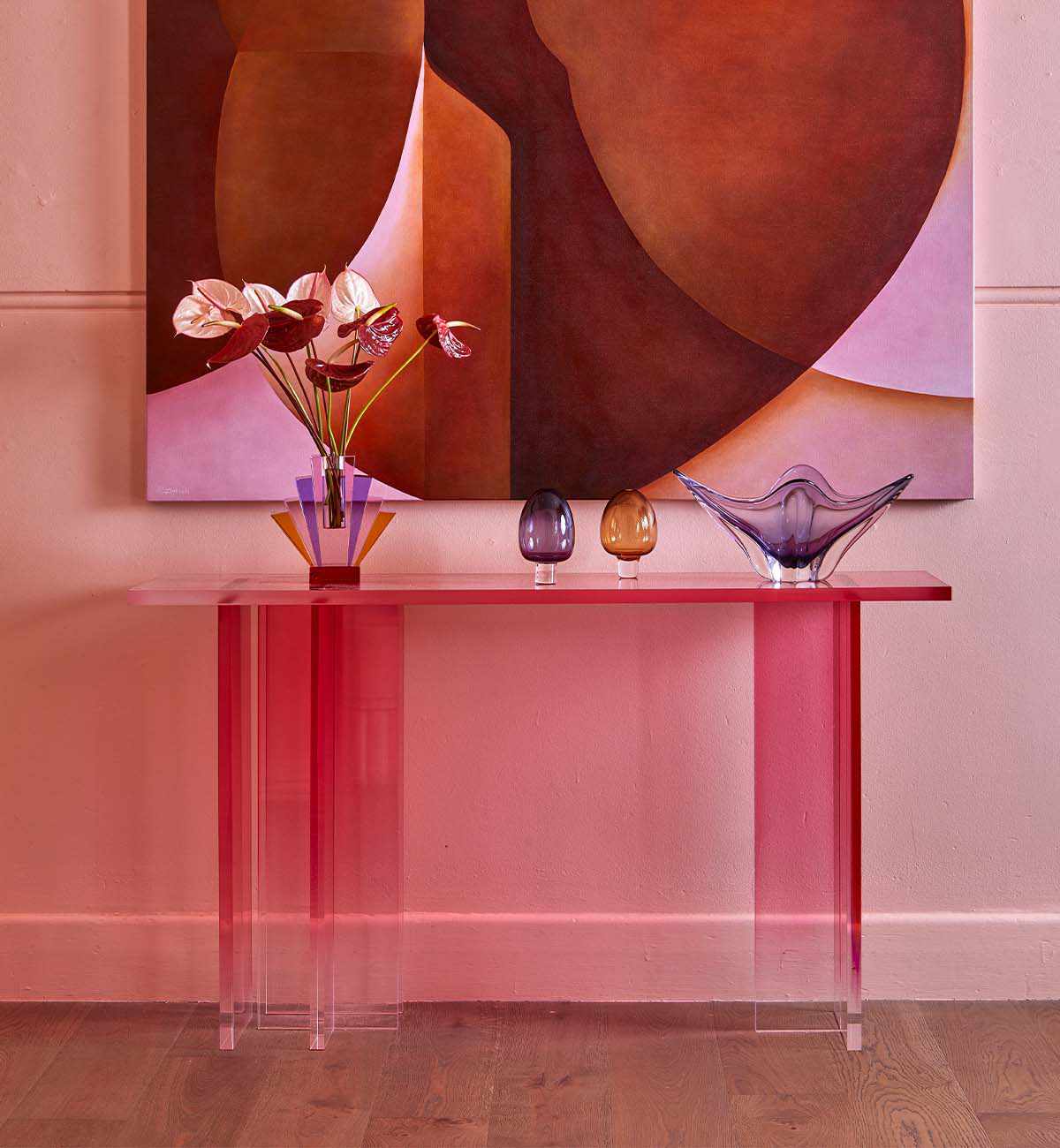 Wild Side Console In Fuchsia - Image 5