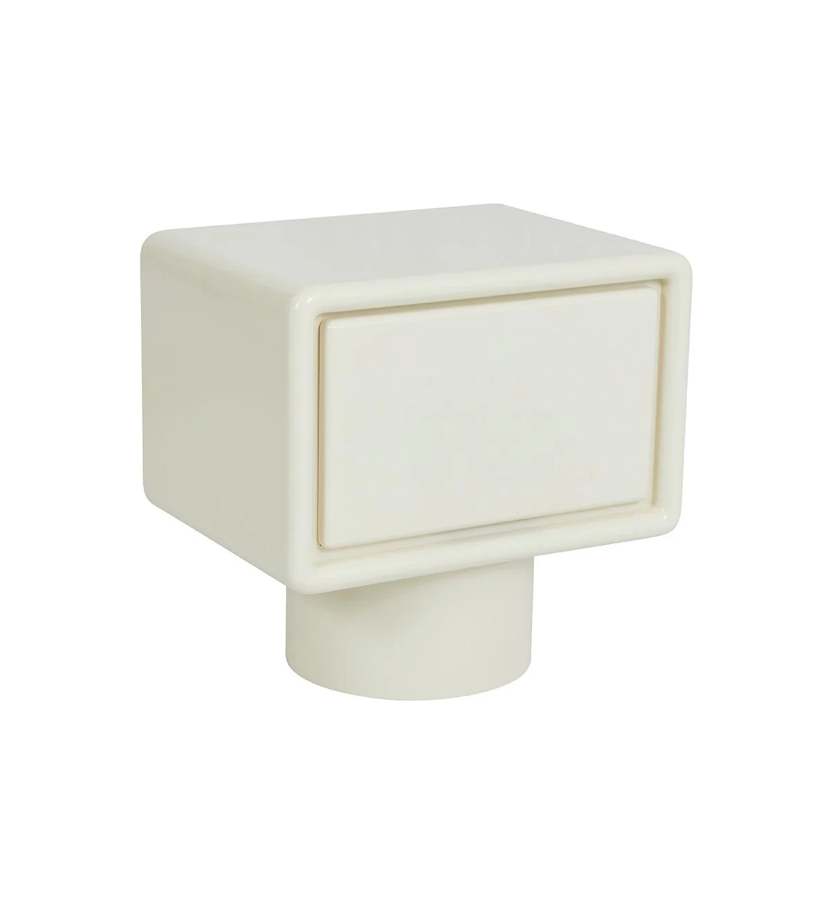 Wilma Bedside Table in Ivory - Image 4