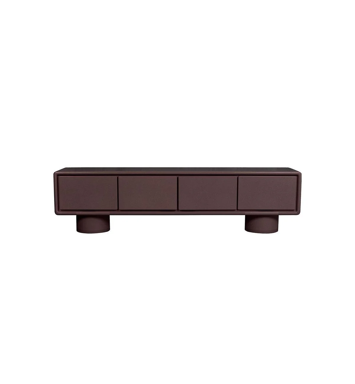 Wilma Low Sideboard in Chocolate