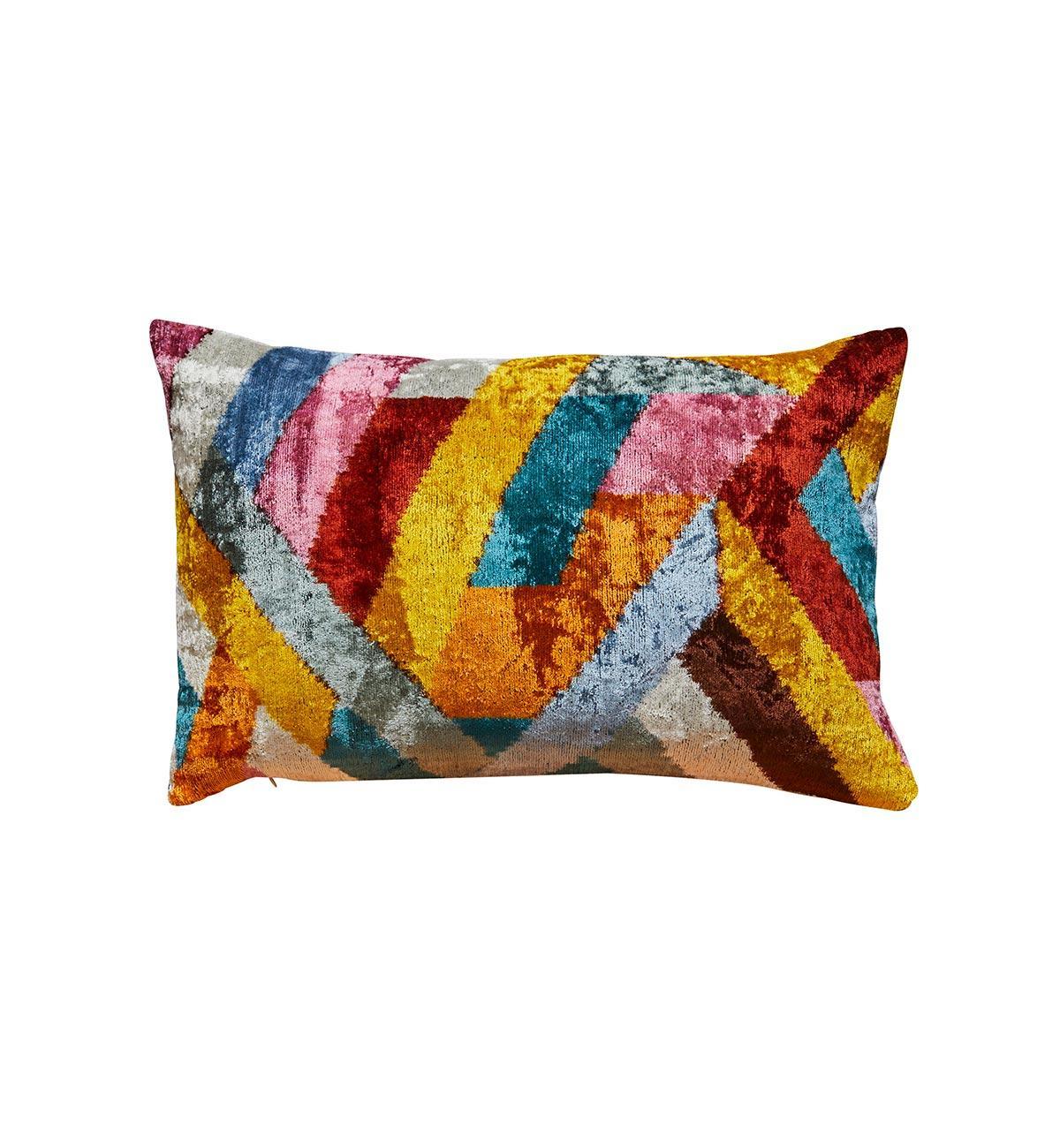 Zulta Cushion in Electric Multi
