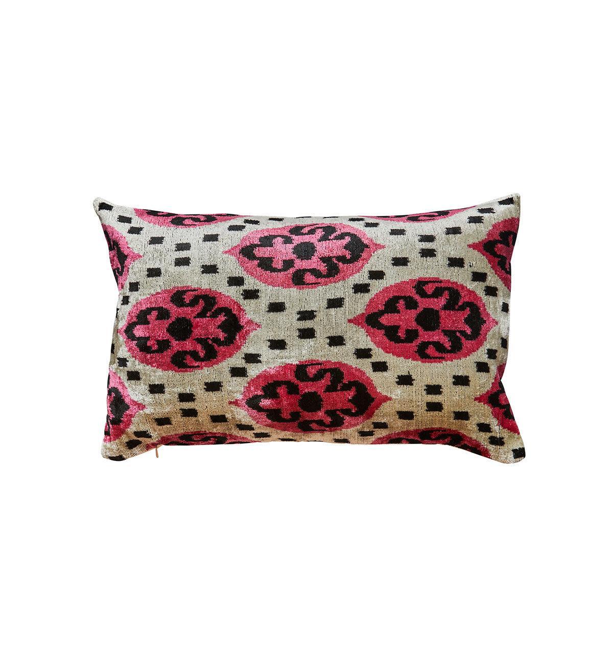 Zulta Cushion in Jewel Rose