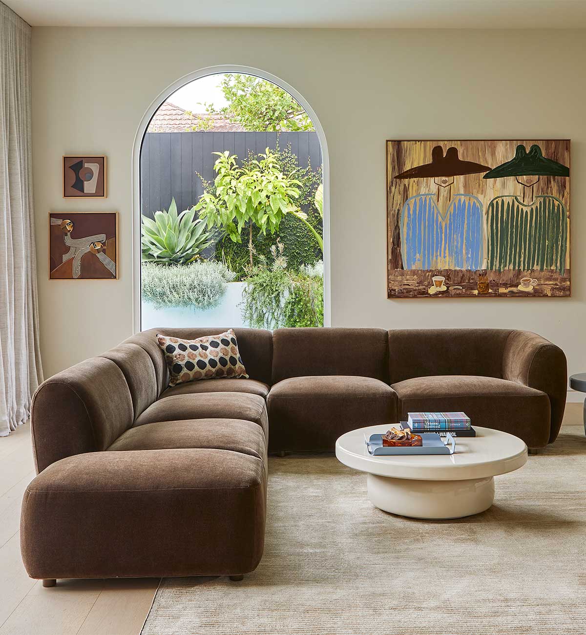 Sunday Sofa - Corner in Espresso - Image 3