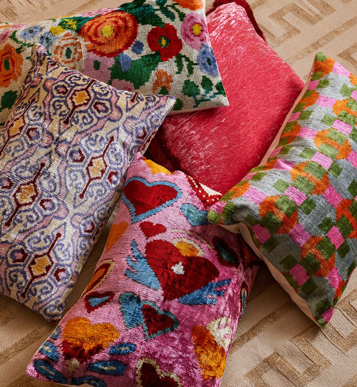 Zulta Cushion In Posy - Image 2